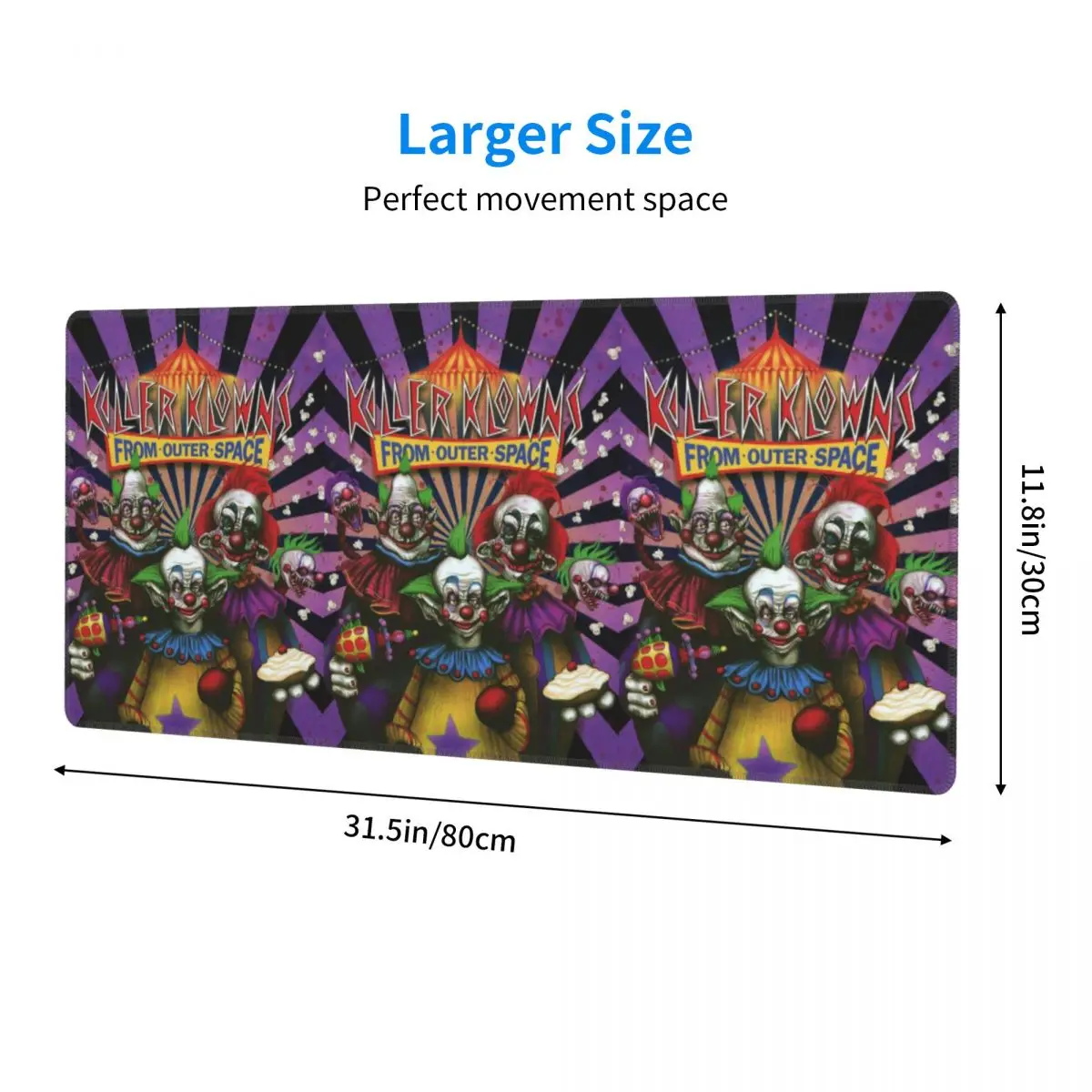 Killer Klowns From Outer Space Large Mouse Pad Computer Keyboard Mouse Mat Gamer PC Laptop Desk Mat Table Mats