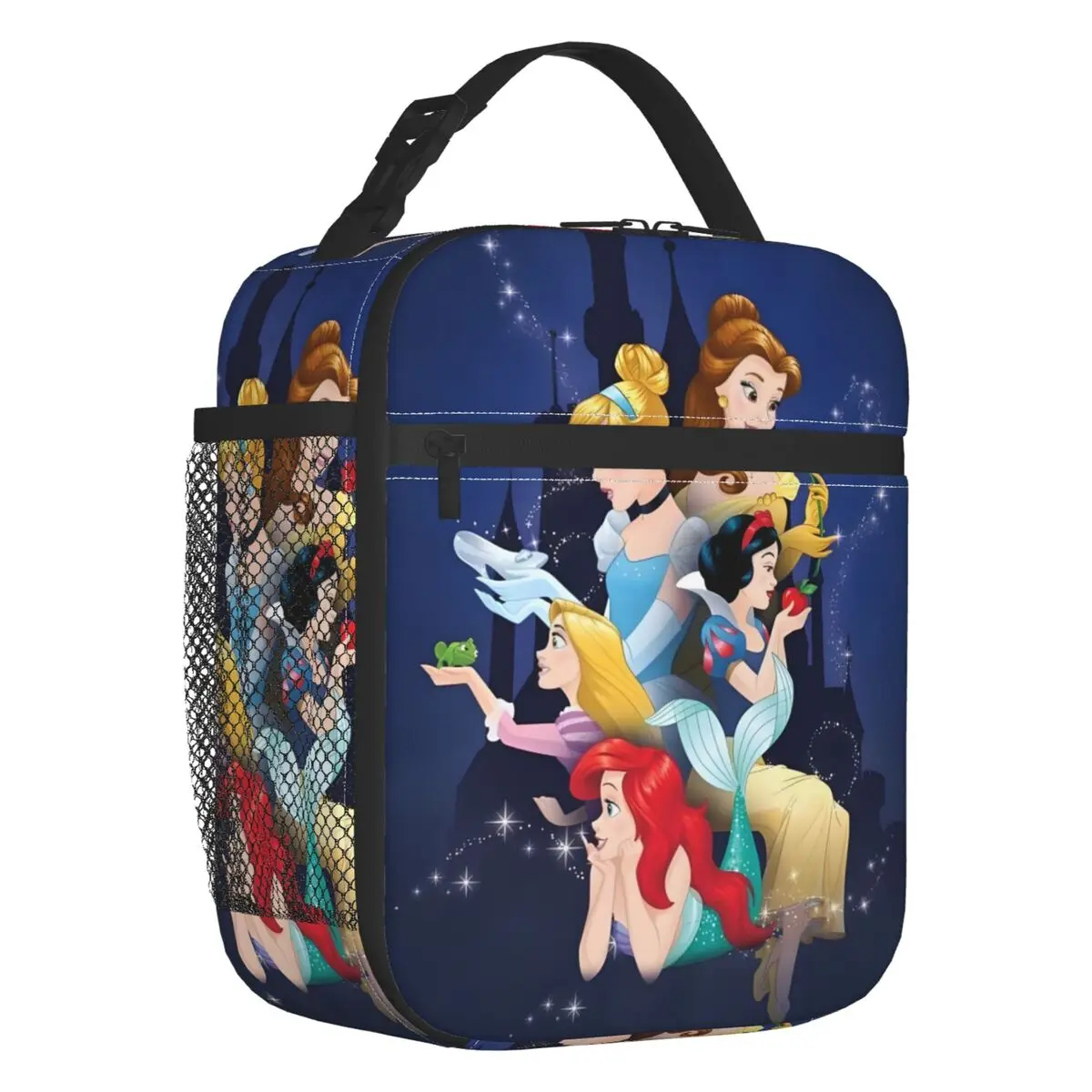 

Изолированная сумка для обеда принцессы на заказ для женщин, герметичный мультяшный фильм Kawaii, холодильник для фильма, термобокс для обеда, пляжный кемпинг, путешествия