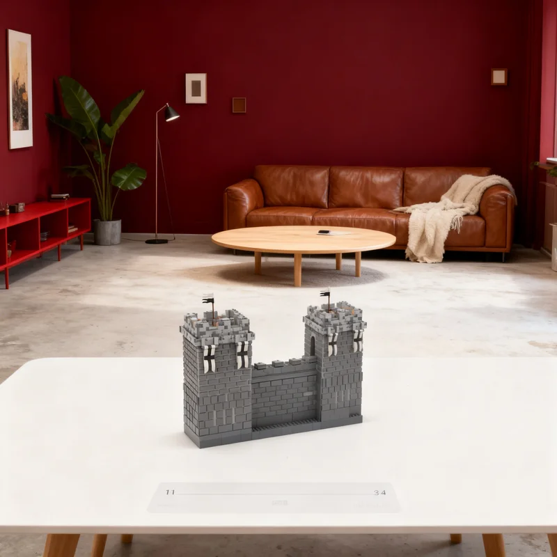 

6333pcs MOC Bastion Of Teutonic Order Castle Model Building Blocks Creative DIY Gift Display Decor Assemble Premium Adult Kids