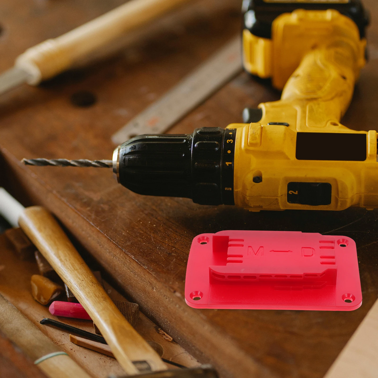 

10Pcs Universal Mount Holder Base for Electric Tools Efficient Swap Storage Rack Stand Wall Hanger Dock