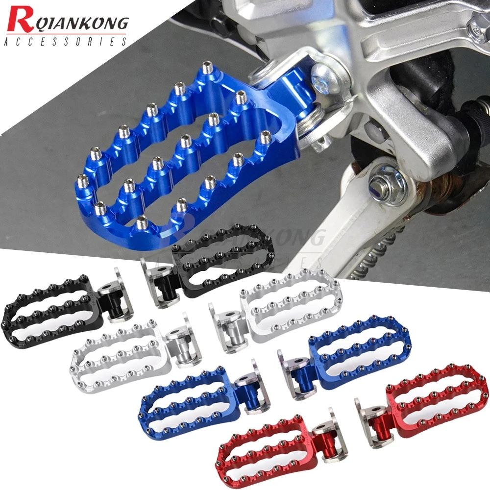 

Motorcycle FootRest Wide Fat Foot Pegs FOR YAMAHA XTZ700 TENERE Tenere 700 T7 2020 2021 2022 2023 Enlarged Pedal Wide Footpeg