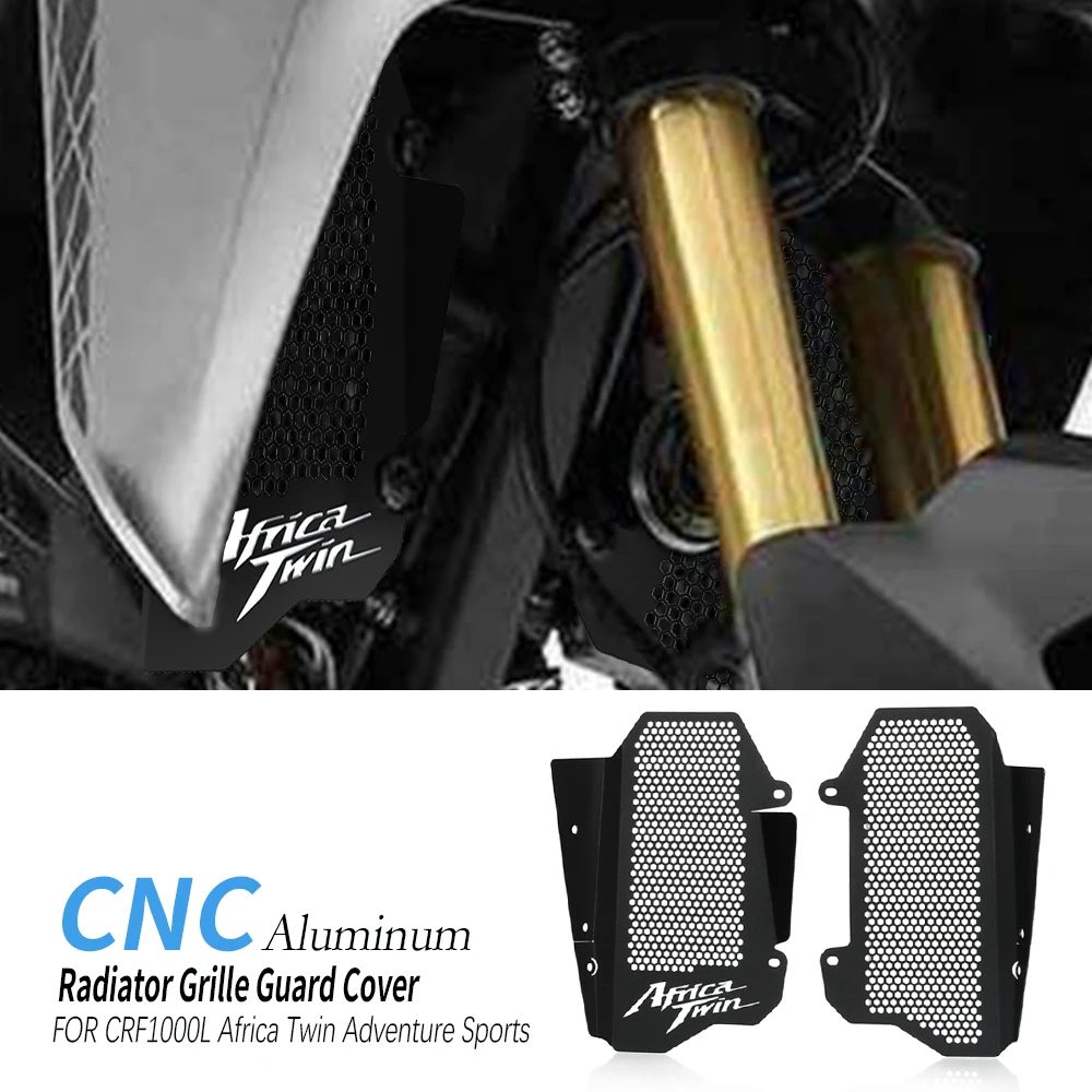 

CRF1000L Africa Twin Radiator Guard Protector Grille Cover Protection For Honda CRF1000L Adventure Sports 2016 2017 2018 2019