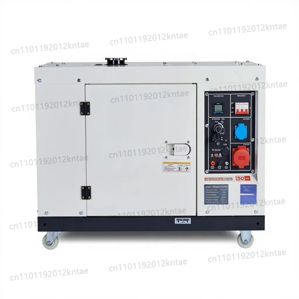 High Performance Low Noise Generator Set 3kW 5kW 10kVA 15kVA Compact Silent Set for Home and Outdoor Use