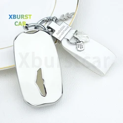 6 7 8 Buttons TPU Auto Shell Car Key Fob Case Cover for Hyundai Genesis GV60 G90 G70 G80 EQ900 Keyless Protector Accessories