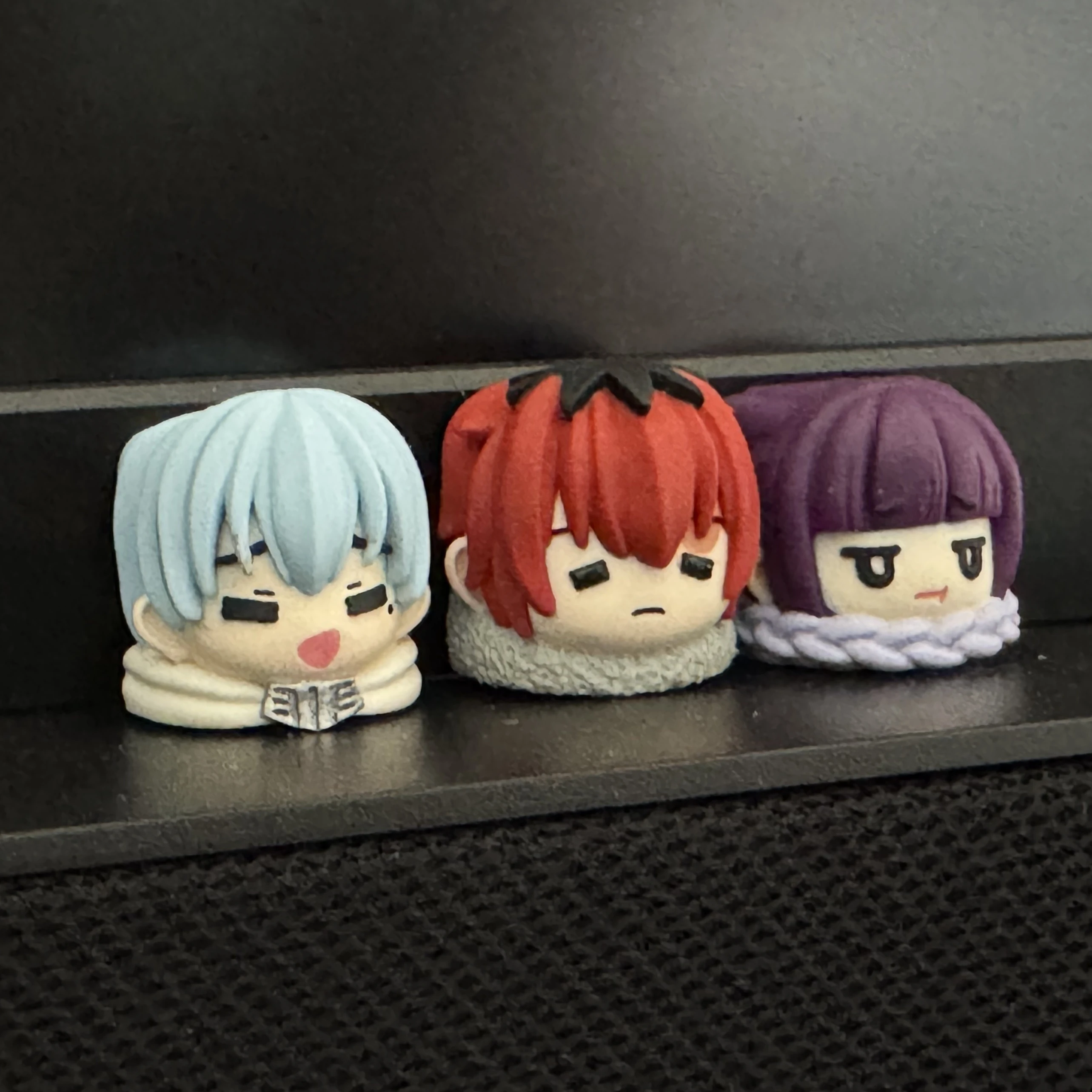 Frieren: Beyond Journey's End Keycap Series الرسوم المتحركة شخصية الراتنج أنيمي لوحة المفاتيح الميكانيكية واحدة Keycap Esc الديكور