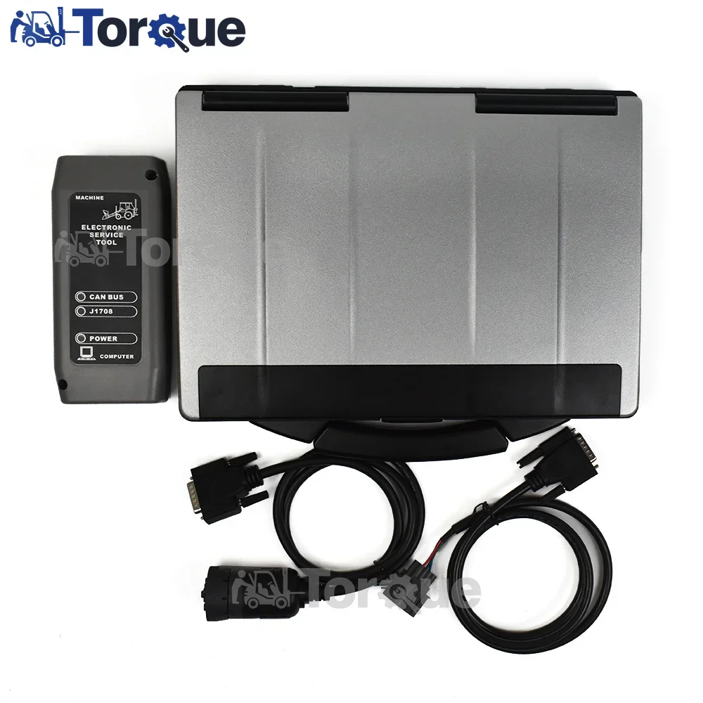 Thoughbook CF19 laptop V22.11 Auto truck diagnosis tool for JCB truck excavator tractor JCB Electronic Service tool Interface