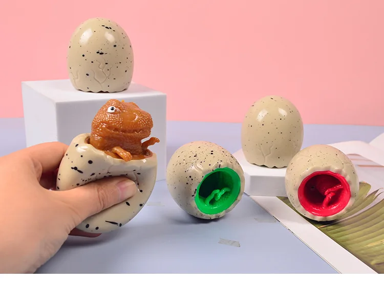 Neuheit Nette Vent Dinosaurier Tasse Squeeze Spielzeug Heilung Büro Stressabbau Vent Zappeln Spielzeug für Kinder Mädchen Dekompression Artefakt – Detail 3