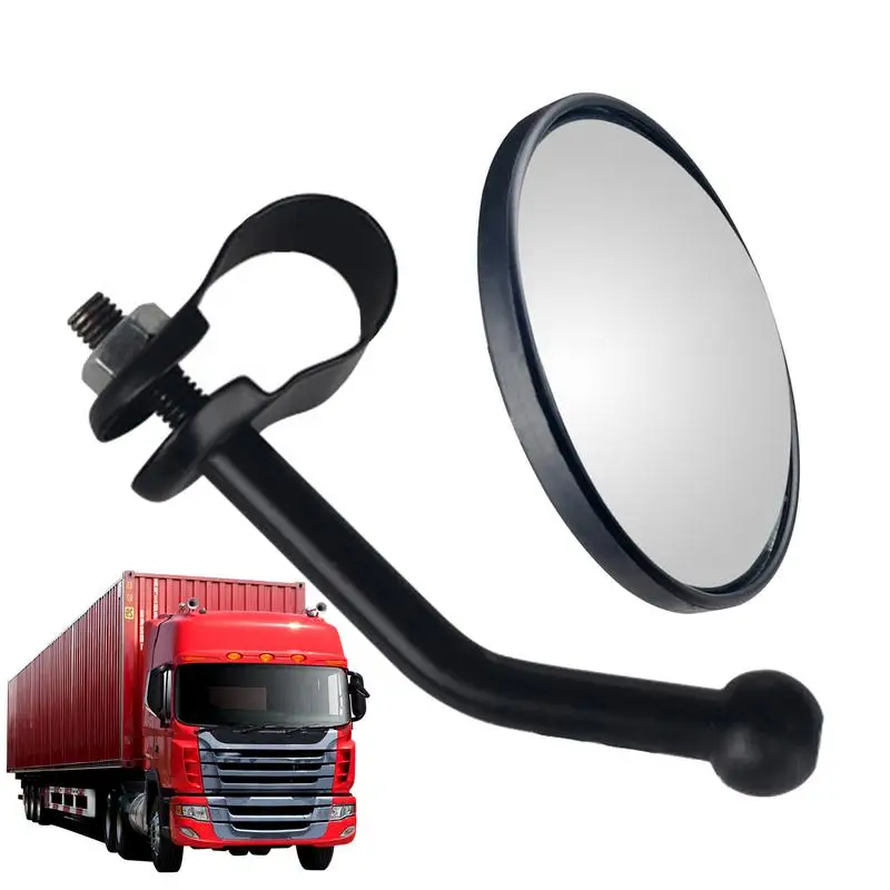 Truck Convex Mirrors High Definition 360 Degree Rotatable Convex Mirrors Easy Installation Reverse Assist Supplies Large