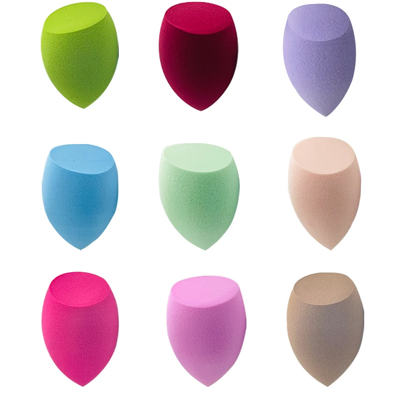 Esponja de látex suave para maquillaje,cosmética, terciopelo, base en polvo, herramientas de maquillaje facial,1 unidad,