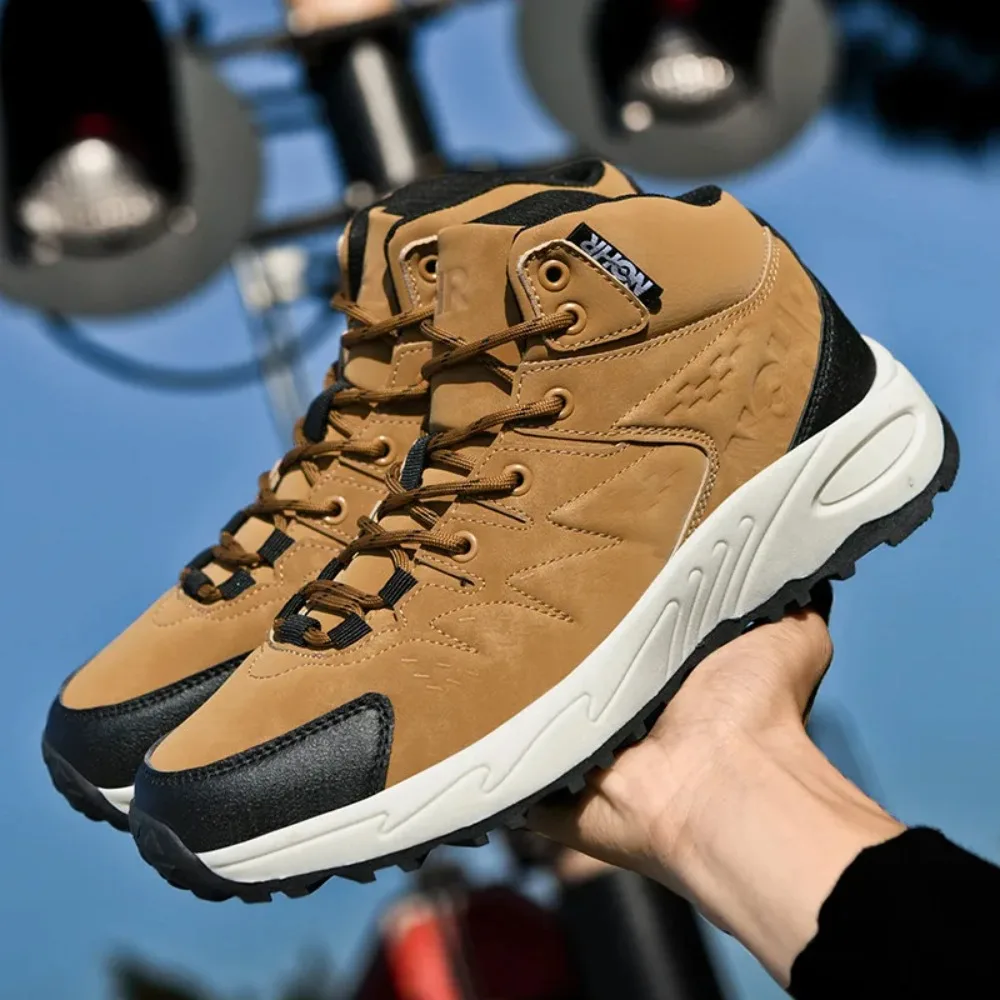 

Autumn and winter outdoor fashion versatile high-top shoes soft sole wear-resistant casual shoes sports cargo shoes