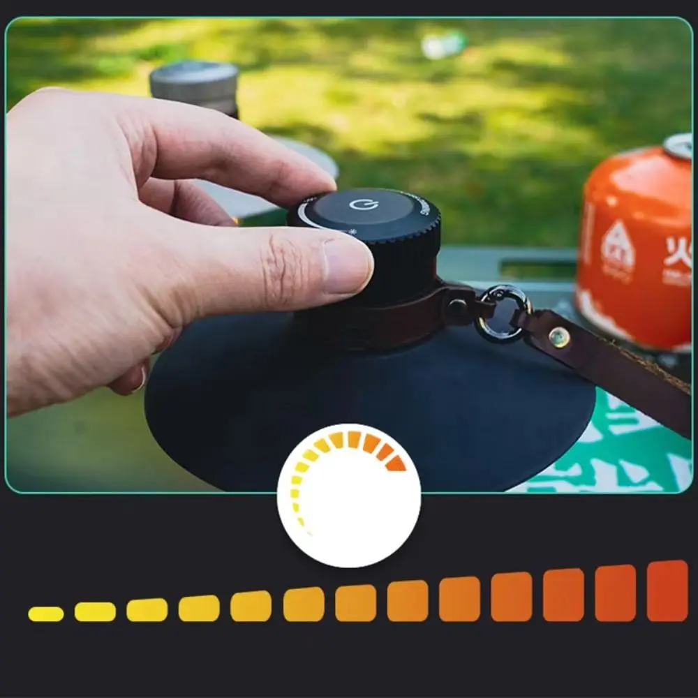 USB قابلة للشحن LED أضواء التخييم مقاوم للماء IP4X تصنيف مصباح يدوي محمول ضوء لانهائي التركيز فانوس قابل لإعادة الشحن