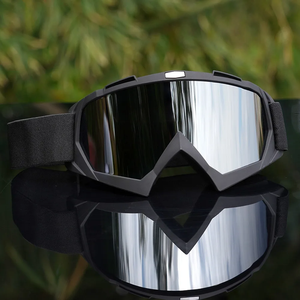 AliExpress NONE Motocross Goggles Windproof HD Lens Cycling Glasses Helmet Compatible Protective Eyewear for Men Women