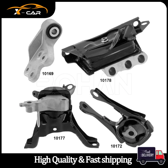 

Engine Mounts For Toyota Prius 21-16 L4-1.8L 10172 10169 10177 10178 1237237313 12363-37031 12364-0T050 12305-37342 12372-37313