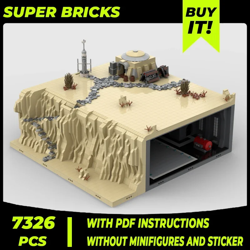 Star Movies Model Moc Building Bricks Military Secret Base Technology Modular Blocks Gifts Christmas Toys DIY Sets Assembly