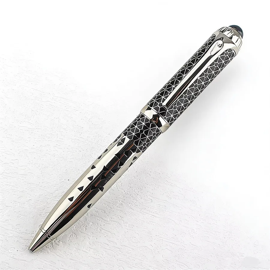 Luksusowy metalowy długopis, elegancki długopis do podpisywania dokumentów biznesowych, elegancki długopis do pisania, idealny do biura i na prezent. — zdjęcie produktu 5