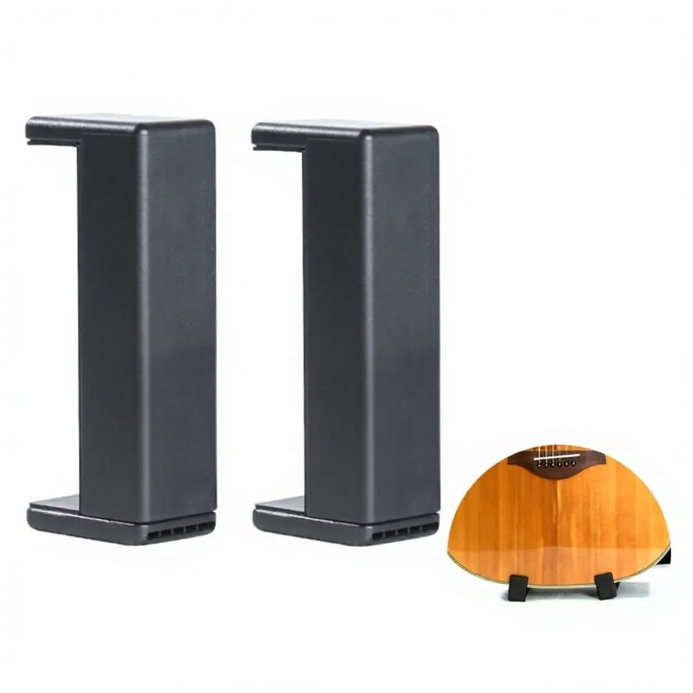 Compact Instrument Stand Portable Guitar Stand Robust ABS Material Lightweight Construction Secure Fit Mechanism