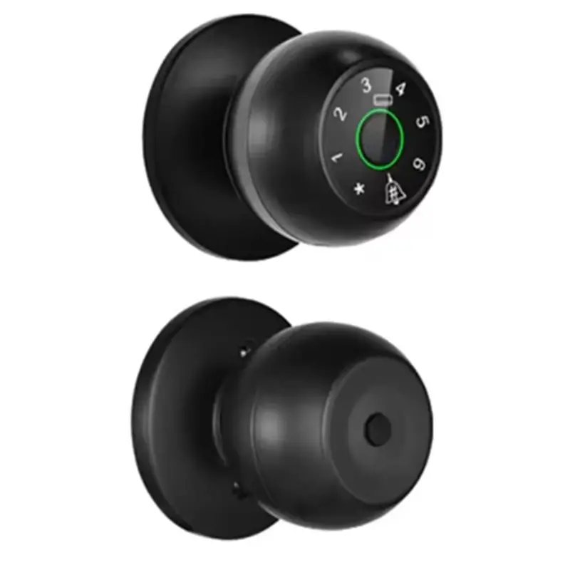 【ADD TO CART 】Tuya Bluetooth Smart Door Fingerprint Lock Digital Keyless Door Lock Smart Door Handle Bedroom Lock Electronic Doo