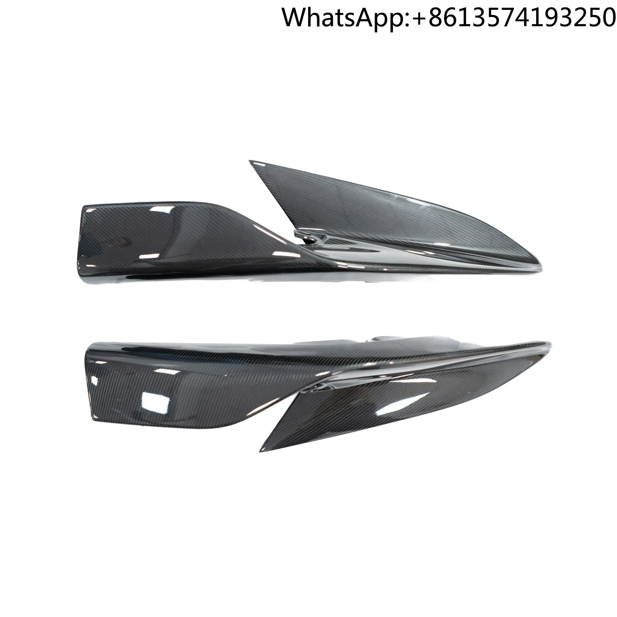 

For Top Selling Car Front Bumper Decorative Blade Suitable For McLaren 540c 570s 570gt 600lt Carbon Fiber Front Decorative Blade