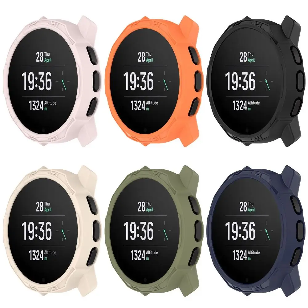 

Soft Screen Protector TPU Case Cover Bezel Frame Protective Edge Shell For SUUNTO 9 Peak Pro/9 Peak