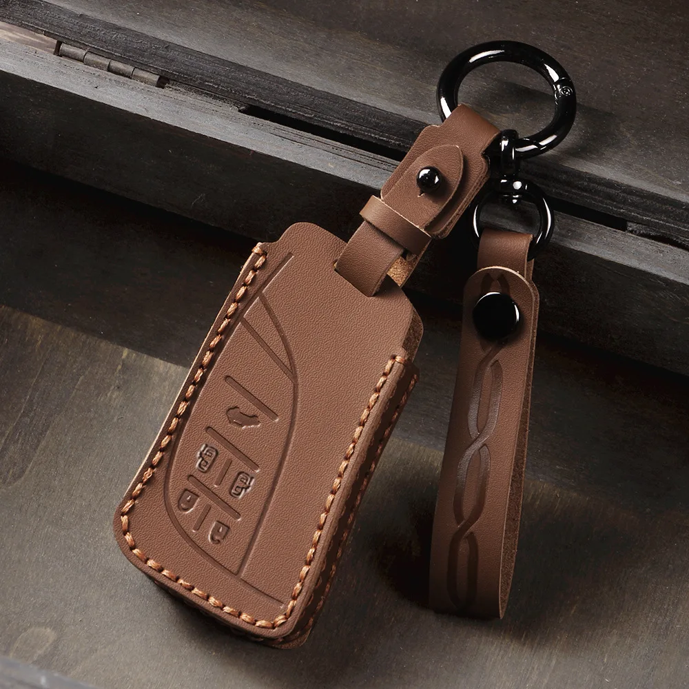 Suitable for the New Lexus 23 New LM350h Lexus LM500H First Layer Cowhide 2023 Key Case Buckle