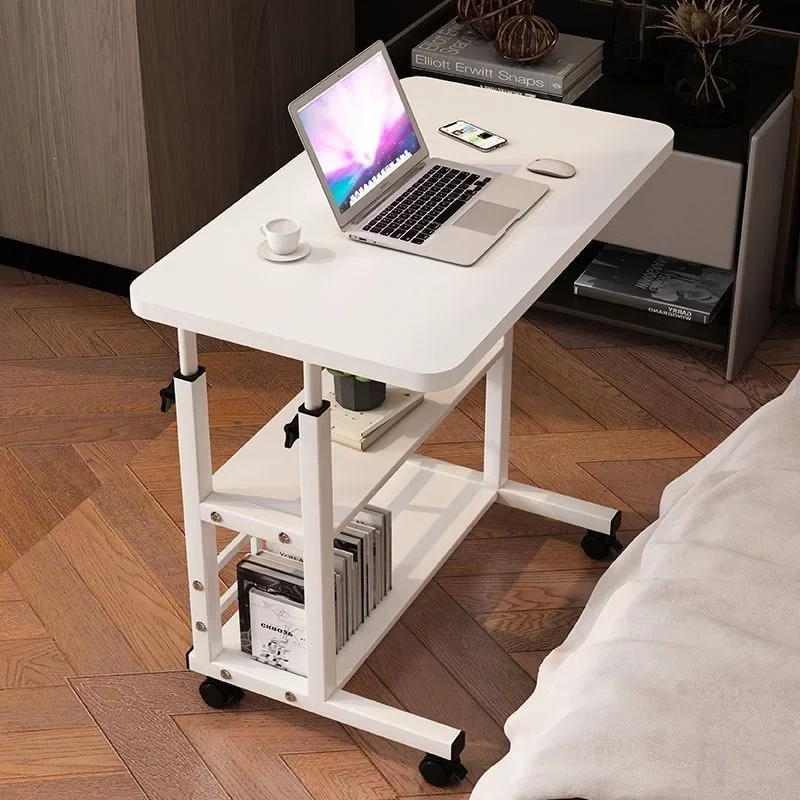 DSA household lazy simple small table bedroom dormitory simple student desk removable bedside table lift computer table