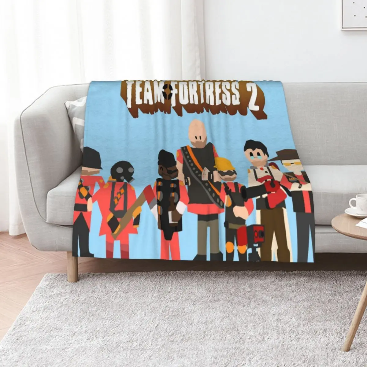 

Team fortress 2 Throw Blanket Thermals For Travel Beautifuls Warm Cute Blankets