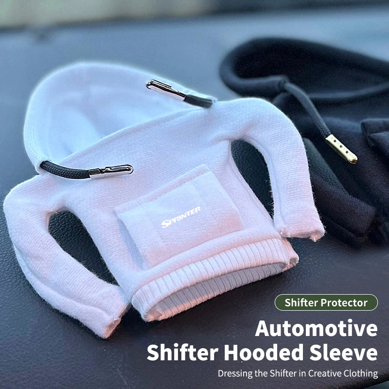 Car Creative Sweatshirt Shifter Protective Cover For Mercedes Benz Vito Vlano Vclass Rclass Citan Sprinter Vehicles Accessories