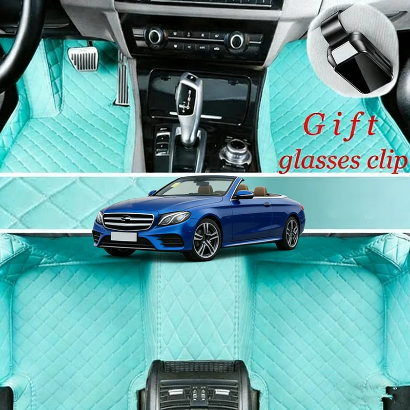 

Custom Fit For Mercedes-Benz E-Class Cabriolet A207 A238/2009-2024 Car Floor Mats Car Accessories Carpets Left /Right Hand Drive