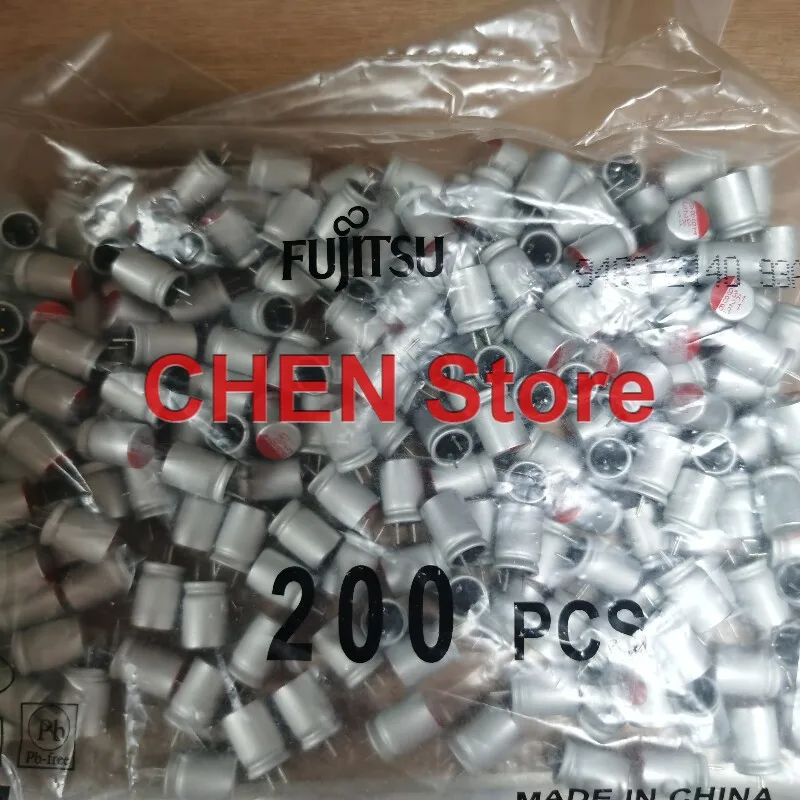 50PCS/lot Fujitsu FP 6.3V820UF 8X11.5MM 105C Solid state capacitors for computer motherboards 820UF 6.3V Free Shipping