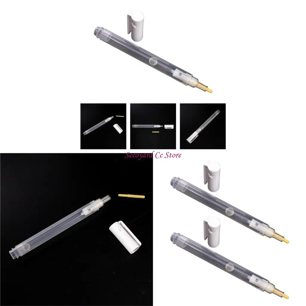 

N3uc 2pcs пустые маркерные ручки 3 мм мелкооборудование.
