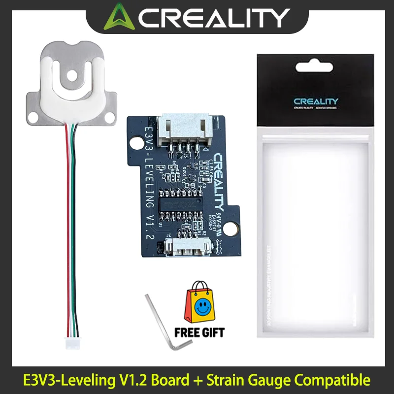 Oficjalny moduł PCB czujnika poziomowania stołu grzewczego Creality V3 SE/KE, płyta PCBA E3V3-Leveling V1.2 + tensometr