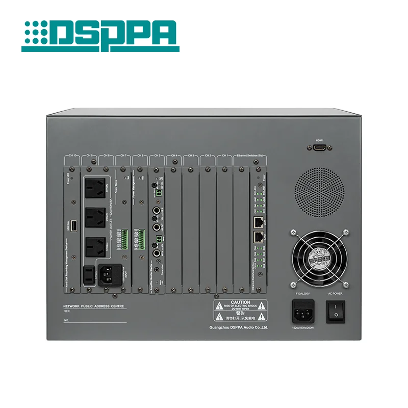 MAG6182L شبكة مركز العناوين العامة نظام PA مخصص لنظام الشبكة القائم على IP #4