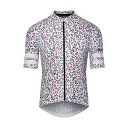 New Cafe Du Cycliste 여름 남성 사이클링 저지 통기성 짧은 소매 야외 스포츠 자전거 의류 Maillot Ciclismo Hombre