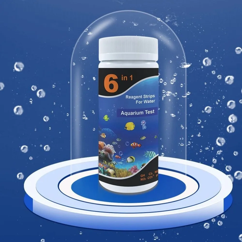 Immagine 7: Strisce Reattive 6 in 1 per Acquario, Test Multiuso Premium per la Qualità dell'Acqua, Pratiche e Professionali