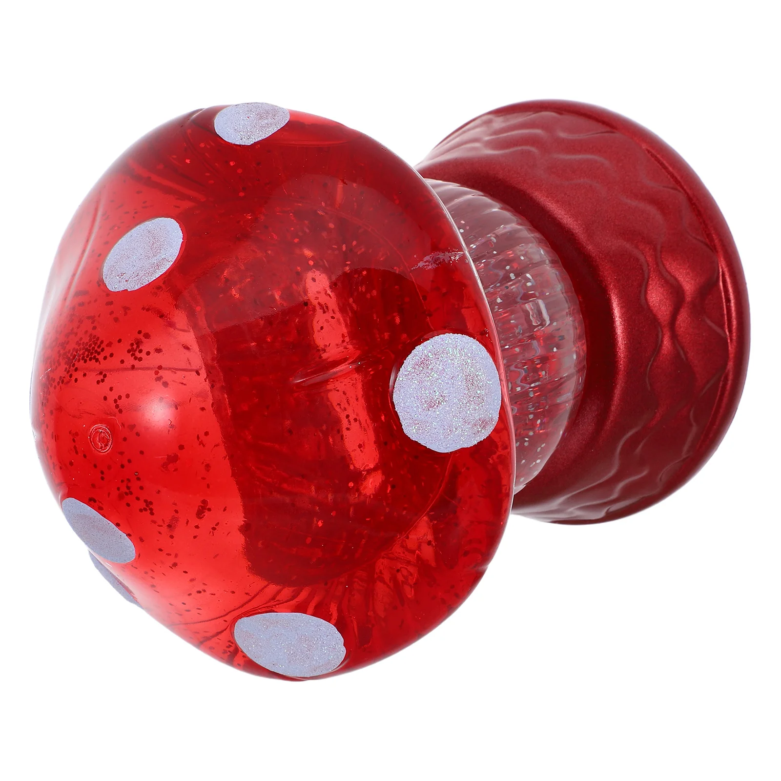 Mushroom Night Light LED Non-Glare Christmas Snow Scene Ambient Lamp for Bedroom Nightstand 7.27x5.89x5.89 Mushroom LED