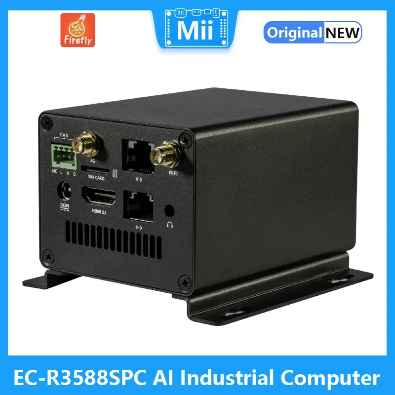 Firefly EC-R3588SPC Rockchip RK3588S New-gen Octa-core 64-bit Processor Industrial Computer SDK Open Source Industrial Mini PC