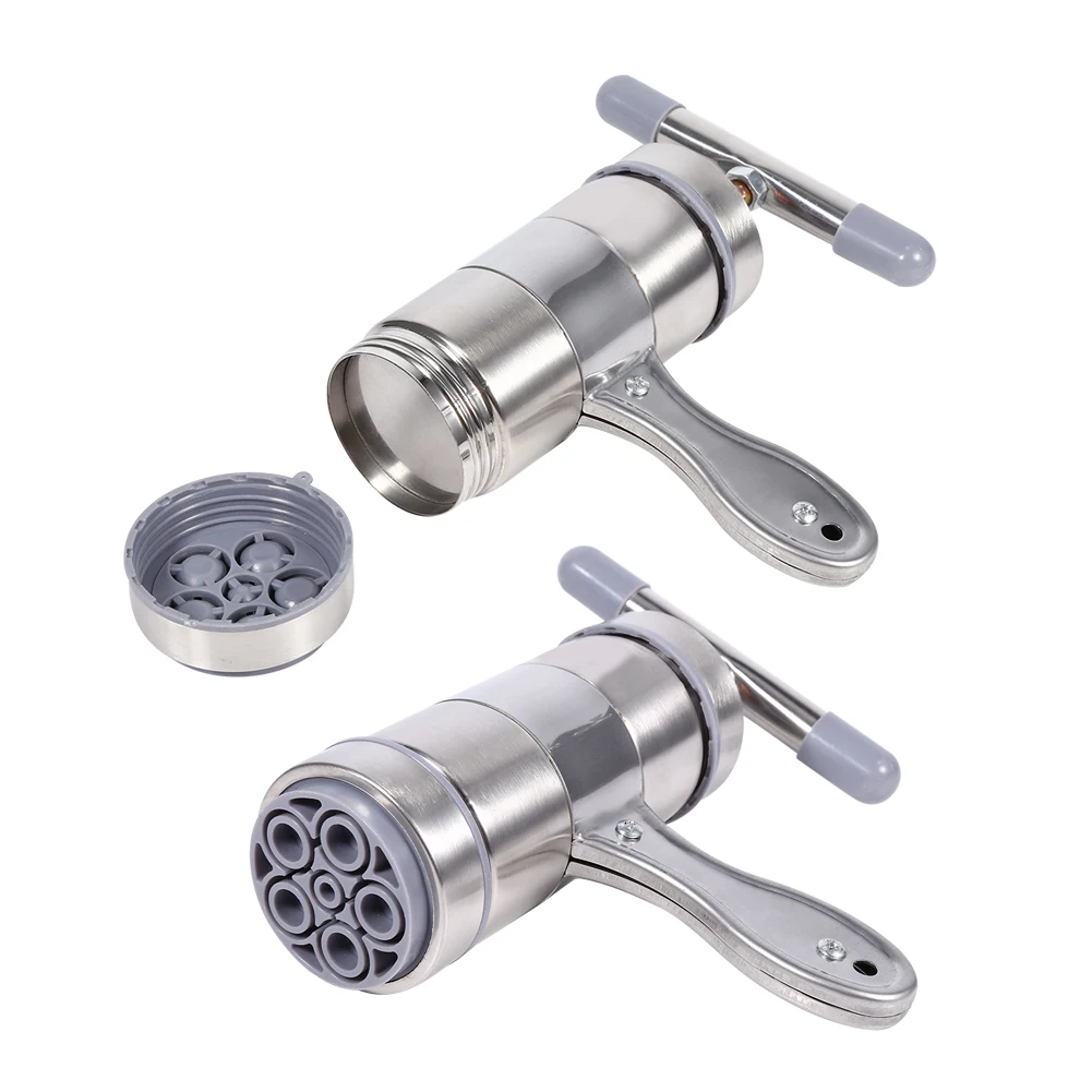 Máquina portátil para hacer Pasta de acero inoxidable, exprimidor Noddle, máquina para hacer a presión, máquina para hacer fideos, prensa para fideos