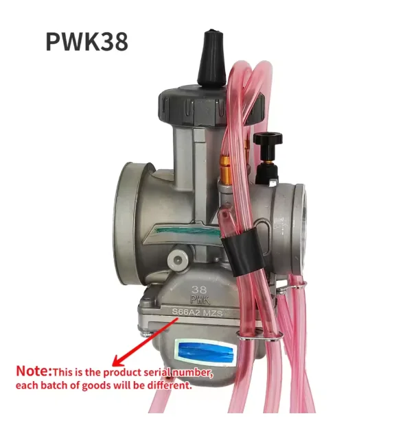 KX250 Vergaser für Kawasaki KX125 KX500 Moto PWK38 Carb Keihin 38mm Air Striker PWK Carburador KX 125 250 500 Carburatore – Detail 2