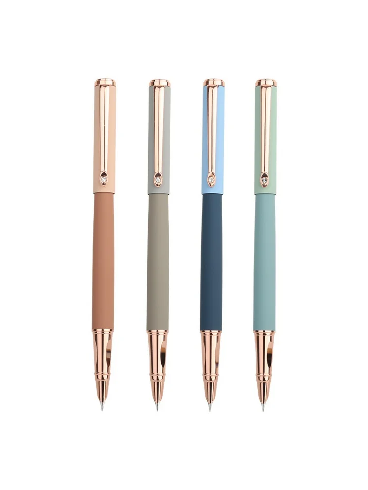 Elegant A05m Morandi Series Thermal Erasure Pen Dark Nib Posture Pen Male and Female Primary School Students Practice Pen