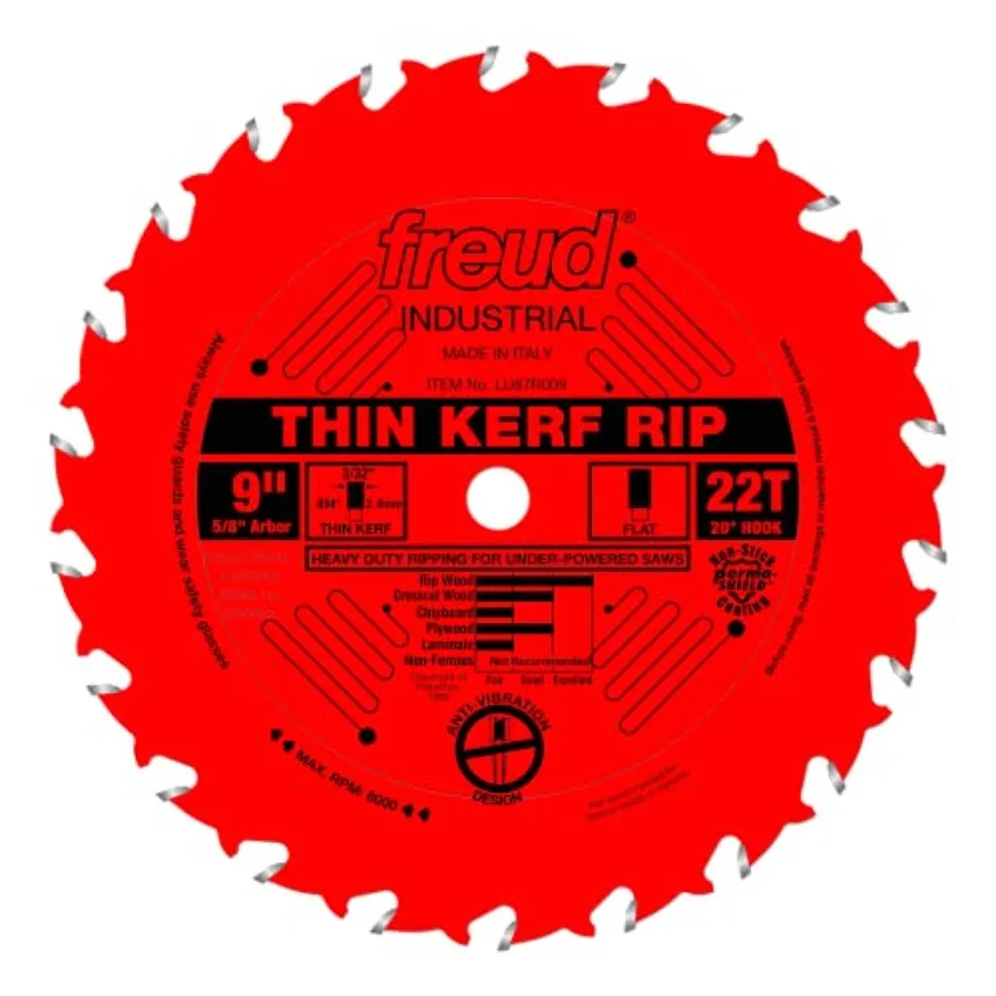 

Lu87R009: 9" Thin Kerf Rip Blade