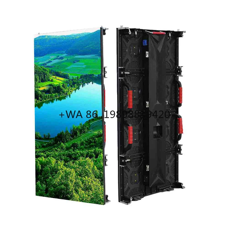 

Литой под давлением алюминиевый светодиодный экран 500x1000 мм для аренды использования P3.91, высококачественный полноцветный уличный экран