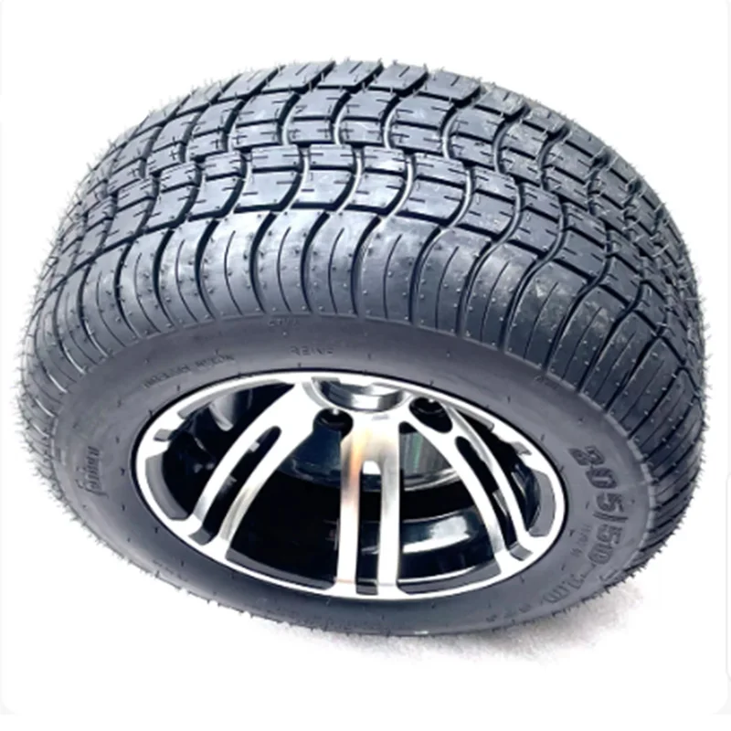 205/50-10 inch tires with aluminum wheels suitable for four-wheel beach bikes, go karts, sightseeing carts, patrol carts, golf c - view 5