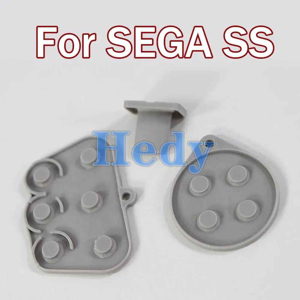 50sets Repair Parts High Quality Silicone Conductive Rubber Button For Sega SS Saturn Controller Key Pads