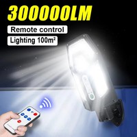 30000LM Powerful Outdoor Solar Lamp LED Outdoor Solar Lights IP65 Waterproof Led Solar Spotlight with Motion Sensor Street Light