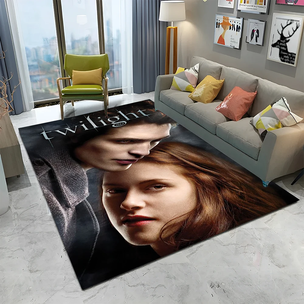 3D Printing The Twilight Saga HD Carpet Rug for Home Living Room Bedroom Sofa Doormat Decor,kid play Area Rug Non-slip Floor Mat