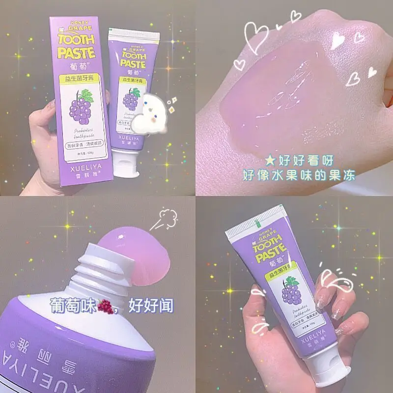 Fruit-Flavored Toothpaste Complete Care Peach And Grape Flavor Toothpaste Whitening Toothpaste