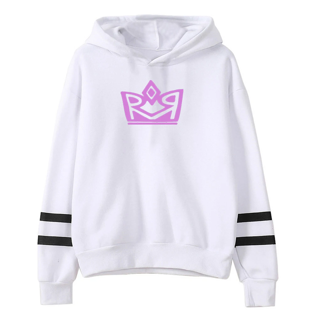 Ranboo-Sudadera con capucha R800 para hombre y mujer, ropa de calle con mangas paralelas, sin bolsillos, con diseño de Dream Team SMP Double R Merch