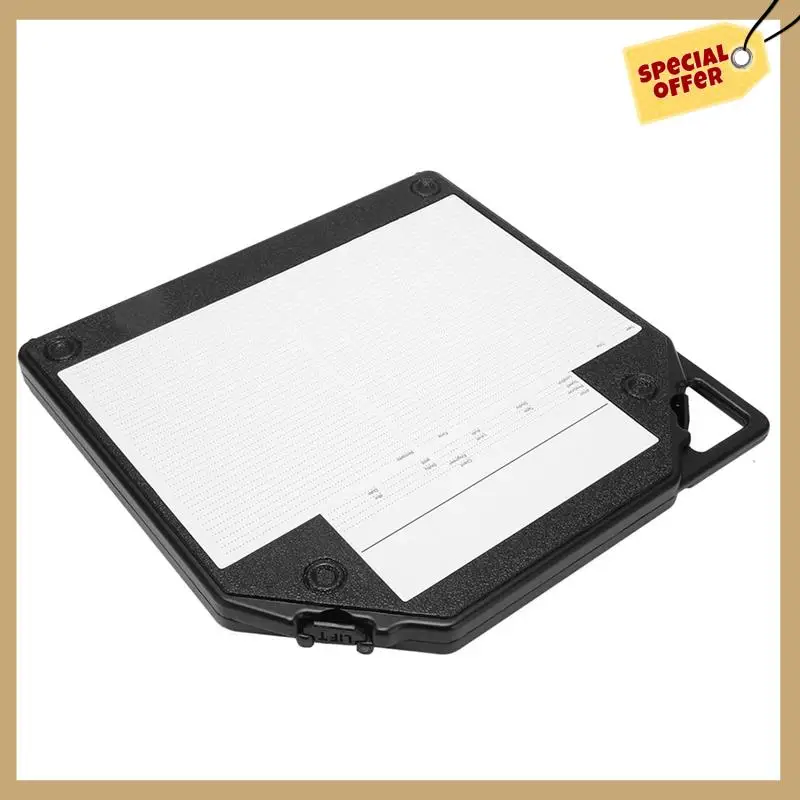 صندوق تخزين بكرة شريطية فارغة من البلاستيك حماية كاملة مفتوحة بكرة تسجيل صندوق محمول لأشرطة الصوت مقاس 10 بوصة باللون الأسود