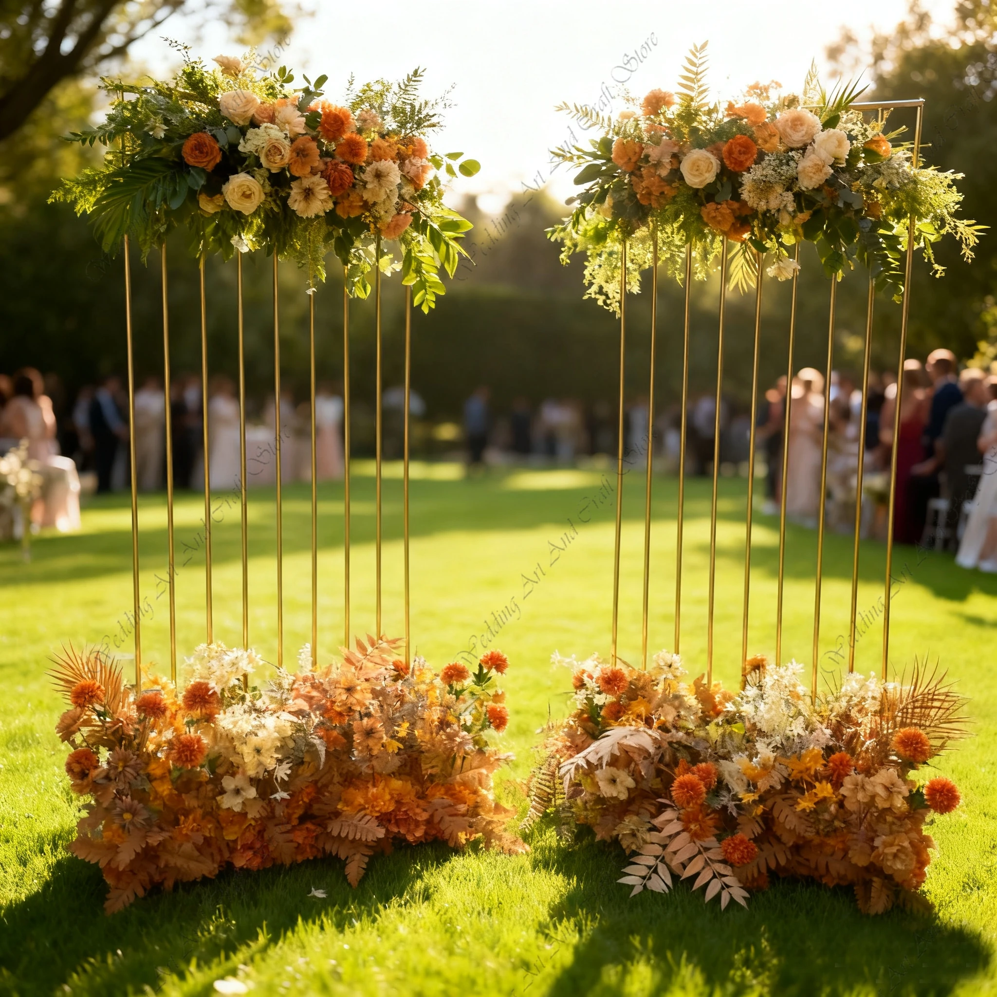 

1/2pc f30 2-2.4M Wedding Supplies Metal Background Props Arch Stand for Party Flower Frame Decoration Garden Archway ivy346