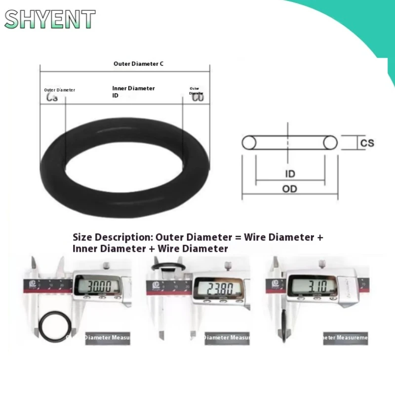 

30 шт., уплотнительное кольцо из стоматологической резины, маслостойкое и водонепроницаемое, черное уплотнительное кольцо, диаметр провода, диаметр провода 1 мм/наружный диаметр 8 мм